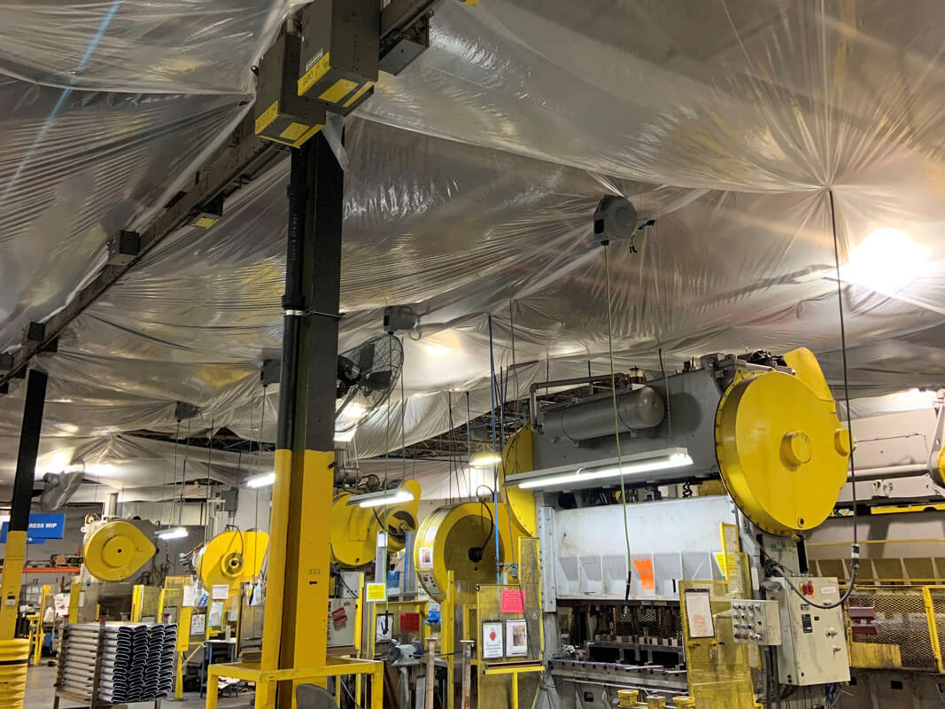 Interior Tarp Protection
